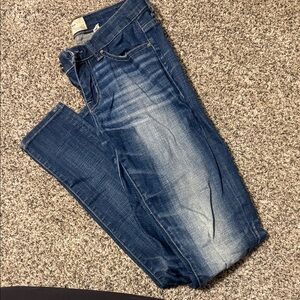 BKE Women's Skinny Jeans - Dark Blue